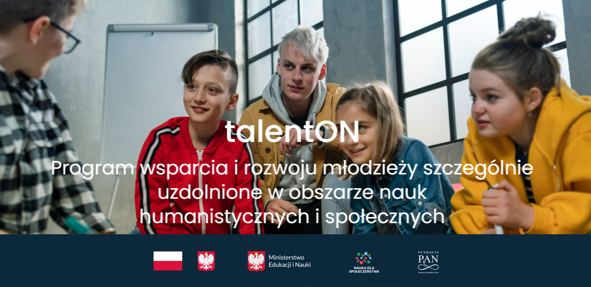 Projekt „@talentON – Program Wsparcia i Rozwoju młodzieży szczególnie uzdolnionej”